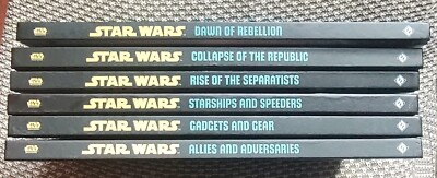 Star Wars Eras Sourcebook Lot of Six Books, FFG RPG, Great Condition (Pre-owned)