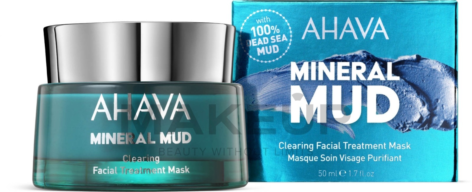 Ahava Mineral Mud Clearing Facial Treatment Mask 1.7 oz
