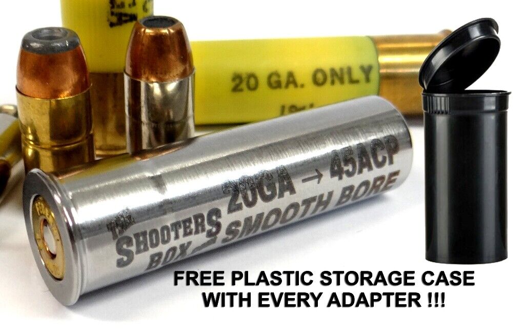 Купить ✅ 20GA to 45 ACP Shotgun Adapter - Chamber Reducer - Stainless