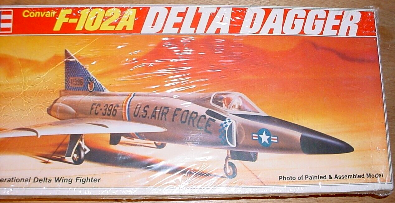 F-102 Delta Dagger 1/48 プラモデル Monogram 1/48 F-102A Delta Dagger, previewed by Scott Van Aken