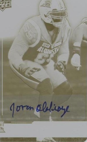 2018 Upper Deck CFL Jovan Olafioye #161