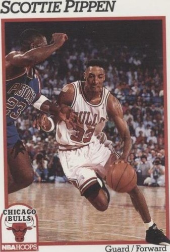 1991-92 NBA Hoops Scottie Pippen #34 Chicago Bulls HOF Basketball