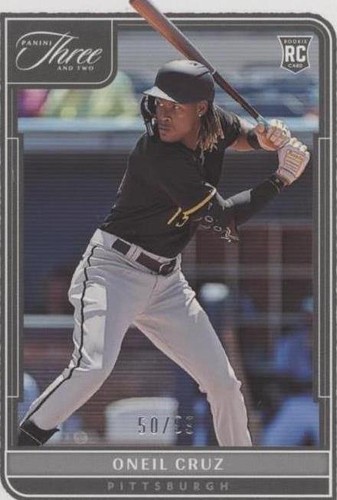 2022 Panini Three and Two - Oneil Cruz #109