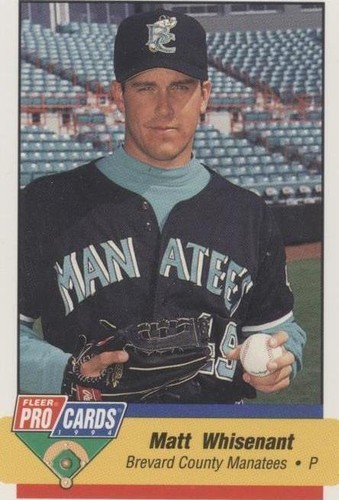 1994 Fleer ProCards Minor League - Matt Whisenant #14