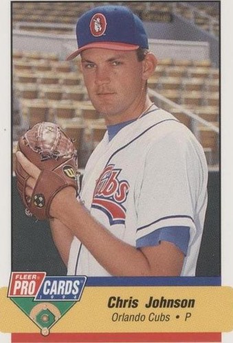 1994 Fleer ProCards Minor League - Chris Johnson #1381