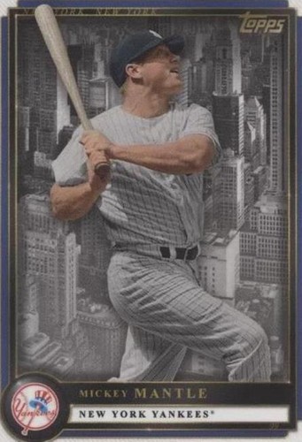 2022 Topps X Aaron Judge - Mickey Mantle #40