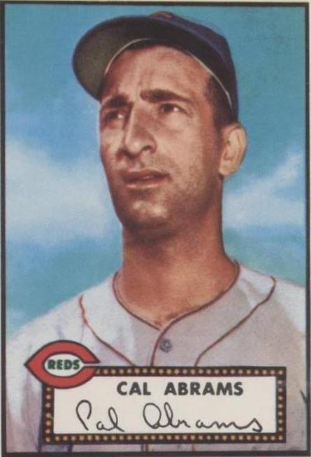 1983 Topps 1952 Reprint Series - Cal Abrams #350