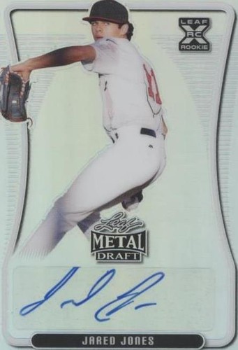 2020 Leaf Metal Draft - Jared Jones #BA-JJ1
