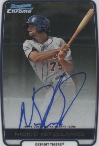 2012 Bowman Chrome - Nick Castellanos #BCA-NC