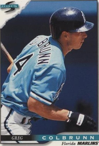 1996 Score - Greg Colbrunn #347