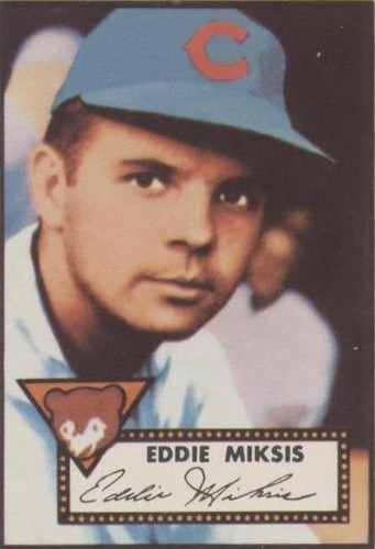 1983 Topps 1952 Reprint Series - Eddie Miksis #172