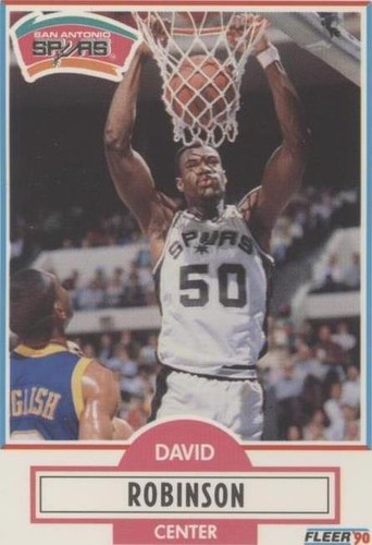 1990-91 Fleer David Robinson Rookie Sensation Basketball