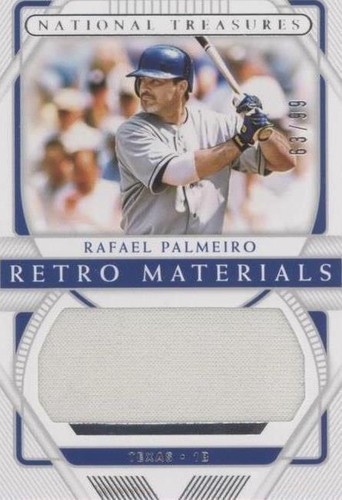 2021 Panini National Treasures - Rafael Palmeiro #RM-RP