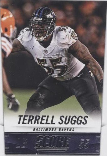 2014 Score Terrell Suggs #22