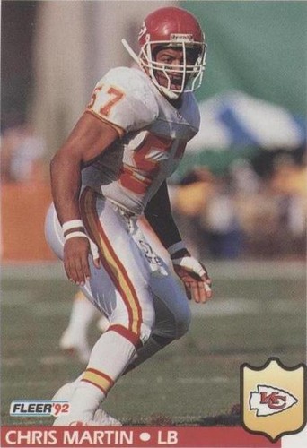 1992 Fleer Chris Martin #175