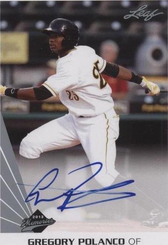 2013 Leaf Memories - Gregory Polanco #A-GP1