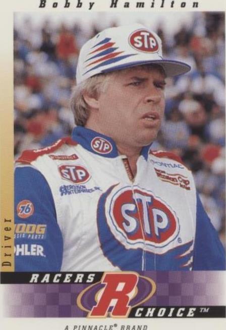 1997 Pinnacle Racers Choice - Bobby Hamilton #20