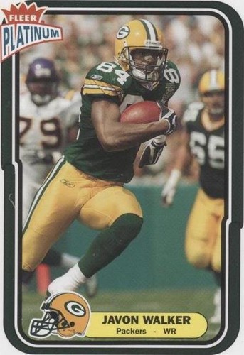 2004 Fleer Platinum Javon Walker #109