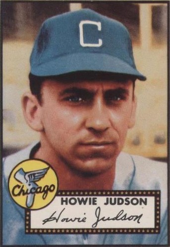 1983 Topps 1952 Reprint Series - Howie Judson #169