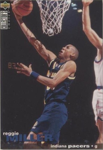 1995-96 Upper Deck Collector's Choice International Spanish I - Reggie Miller #65