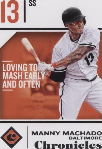 2018 Panini Chronicles - Manny Machado #40