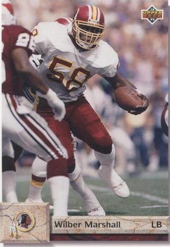 1992 Upper Deck Wilber Marshall #261