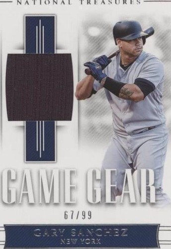 2018 Panini National Treasures - Gary Sanchez #GG-SZ