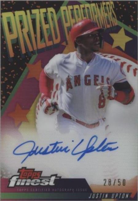 2019 Topps Finest - Justin Upton #PPA JU