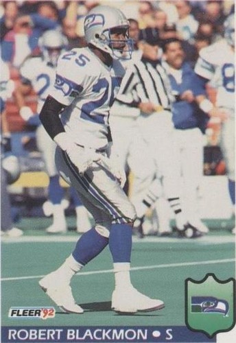 1992 Fleer Robert Blackmon #387