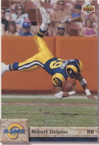 1992 Upper Deck Robert Delpino #189