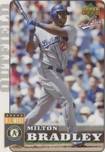 2006 Upper Deck First Pitch - Milton Bradley #102