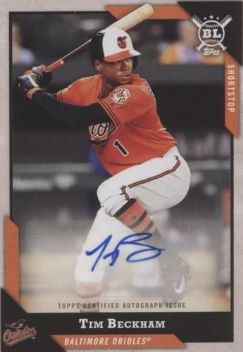 2018 Topps Big League - Tim Beckham #BLA-TB
