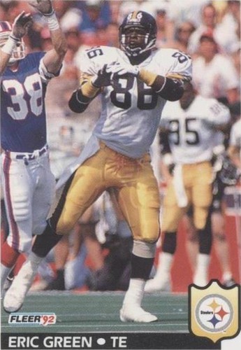 1992 Fleer Eric Green #344