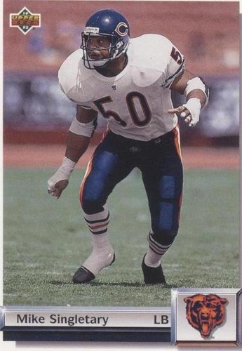 1992 Upper Deck Gold Mike Singletary #G32