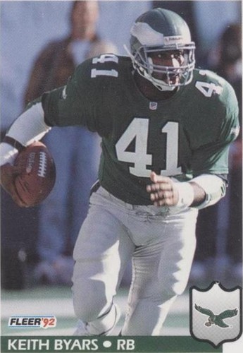 1992 Fleer Keith Byars #318