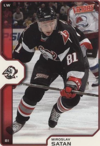 Chevrolet、TEAM SATAN 2002-03 Upper Deck Victory National Pride Miroslav Satan