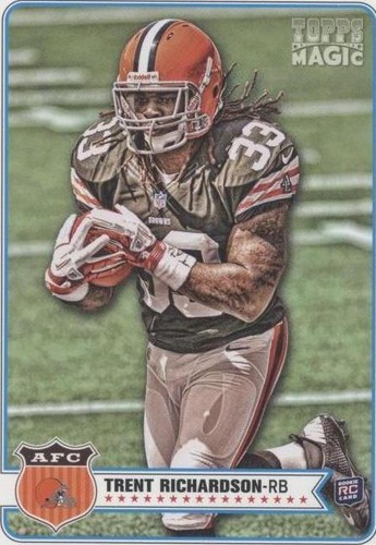 2012 Topps Magic Trent Richardson #165