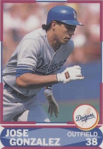 1990 Score - Jose Gonzalez #16