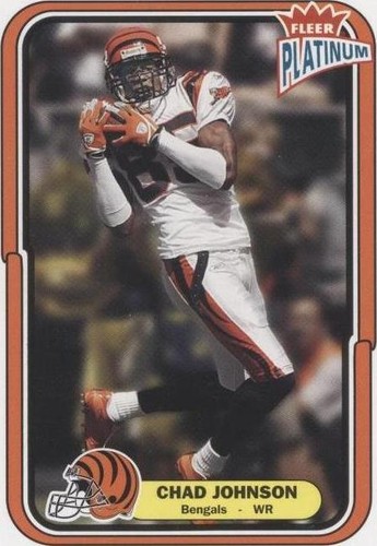 2004 Fleer Platinum Chad Johnson #82