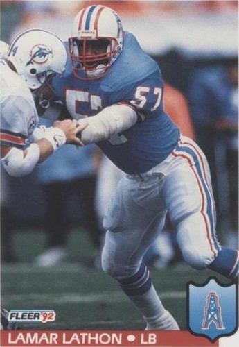 1992 Fleer Lamar Lathon #149