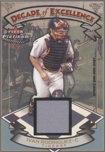 2005 Fleer Platinum - Ivan Rodriguez #DE-IR