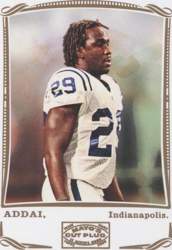 2009 Topps Mayo Joseph Addai #135