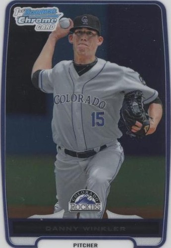 2012 Bowman Chrome - Danny Winkler #BCP191