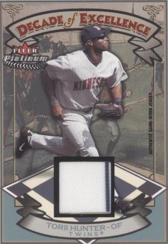 2005 Fleer Platinum - Torii Hunter #DE-TH