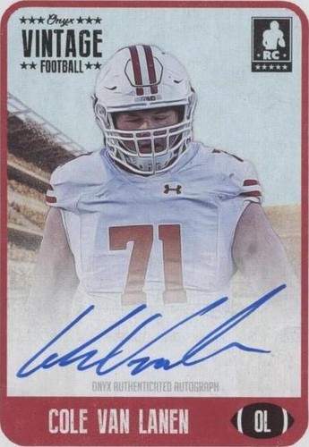 2021 Onyx Vintage Cole Van Lanen #FACV