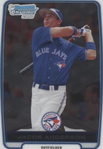 2012 Bowman - Jacob Anderson #BCP83