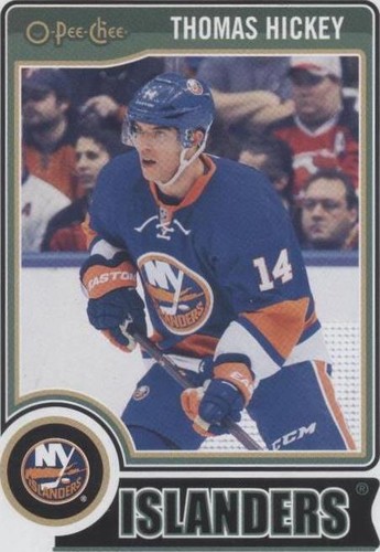 2014-15 O-Pee-Chee - Thomas Hickey #336