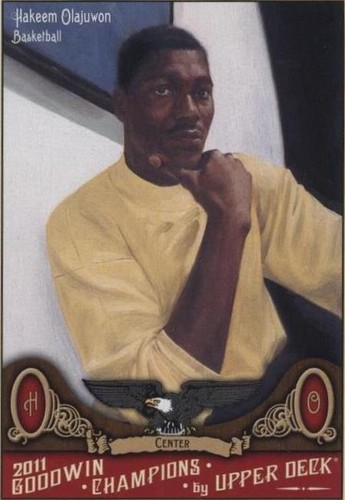 2011 Upper Deck Goodwin Champions - Hakeem Olajuwon #35