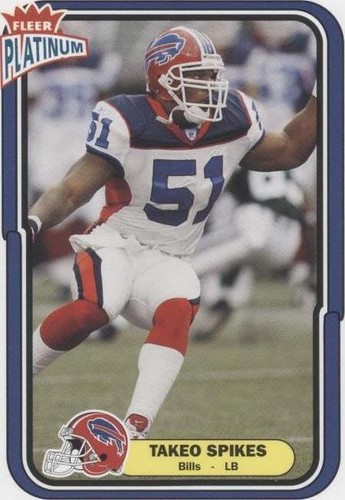 2004 Fleer Platinum Takeo Spikes #134