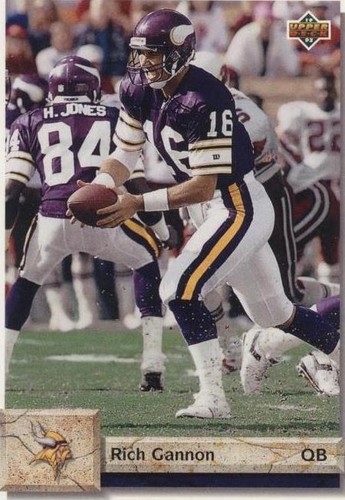 1992 Upper Deck Rich Gannon #298